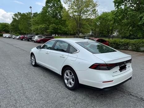 White 2023 Honda Accord LX