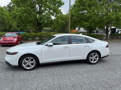 White 2023 Honda Accord LX