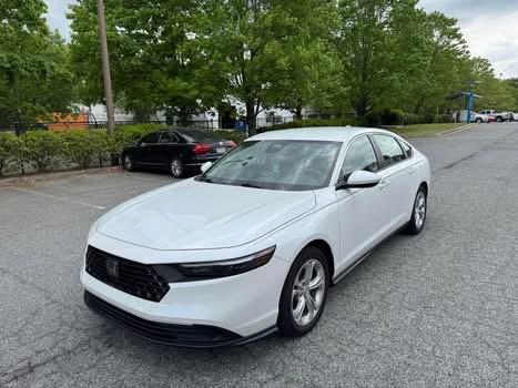 White 2023 Honda Accord LX
