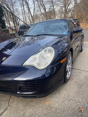 Blue 2004 Porsche 911 911 Carrera 4S Cabriolet