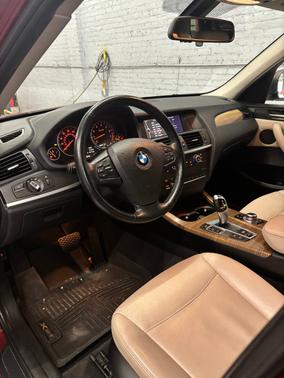 Red 2013 BMW X3 xDrive28i