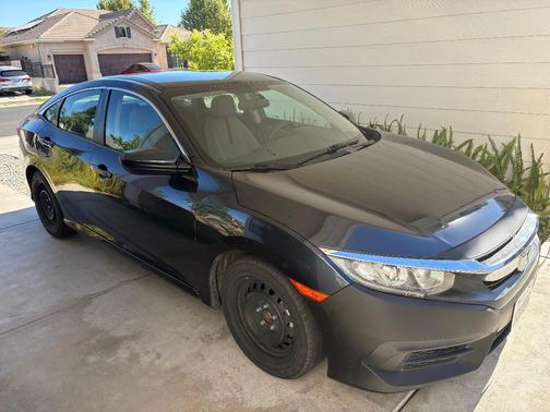 Blue 2018 Honda Civic LX