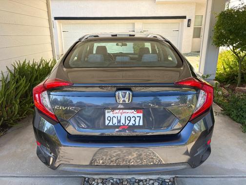 Blue 2018 Honda Civic LX