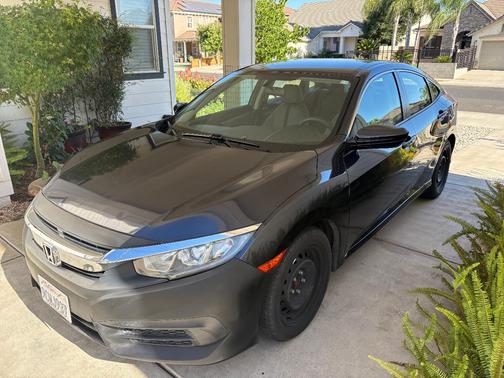 Blue 2018 Honda Civic LX