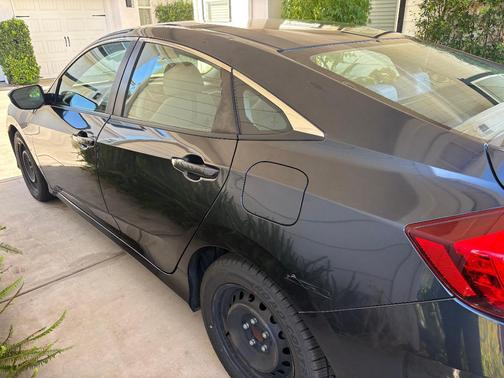 Blue 2018 Honda Civic LX