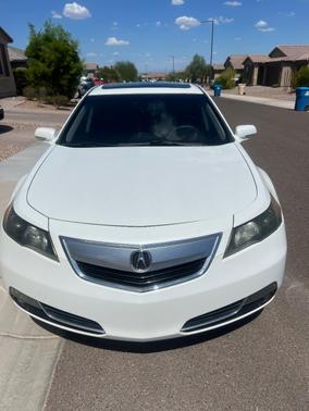 White 2013 Acura TL 3.5