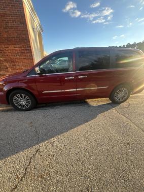 Red 2014 Chrysler Town & Country Touring-L