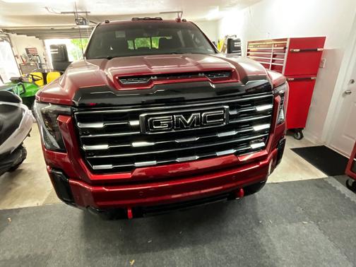 Red 2025 GMC Sierra 2500 AT4