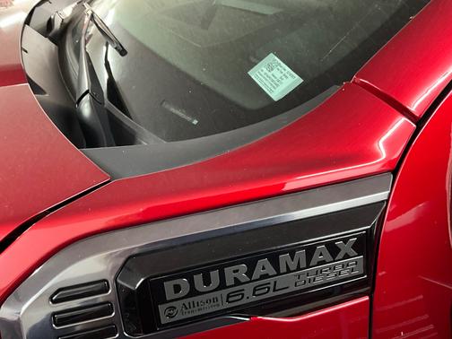 Red 2025 GMC Sierra 2500 AT4