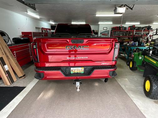 Red 2025 GMC Sierra 2500 AT4