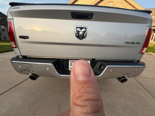 Silver 2015 RAM 1500 Laramie