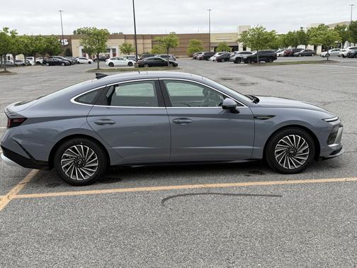 Blue 2026 Hyundai SONATA Hybrid SEL