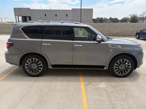 Gray 2022 Nissan Armada Platinum