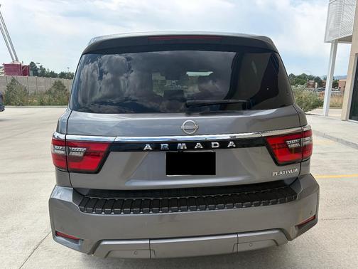 Gray 2022 Nissan Armada Platinum