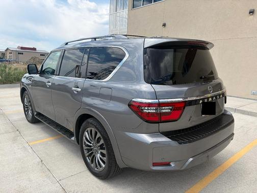 Gray 2022 Nissan Armada Platinum