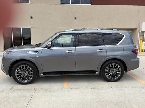 Gray 2022 Nissan Armada Platinum