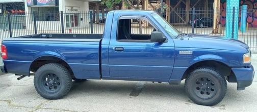 Blue 2009 Ford Ranger XLT