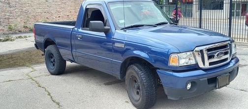 Blue 2009 Ford Ranger XLT