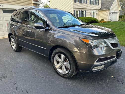 Gray 2012 Acura MDX 3.7L Technology