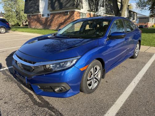 Blue 2016 Honda Civic LX