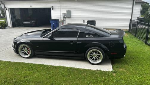 Black 2005 Ford Mustang GT