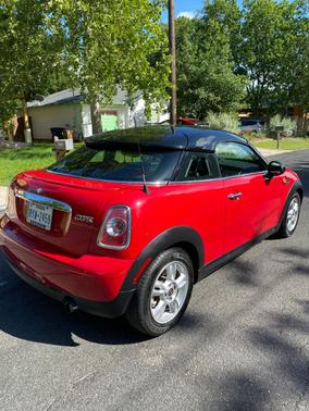 Red 2013 MINI Coupe Cooper