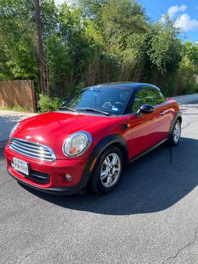 Red 2013 MINI Coupe Cooper