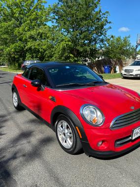 Red 2013 MINI Coupe Cooper