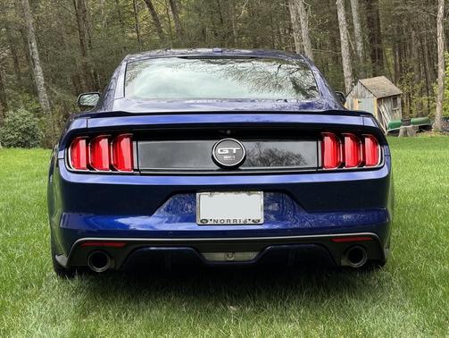 Blue 2015 Ford Mustang GT Premium