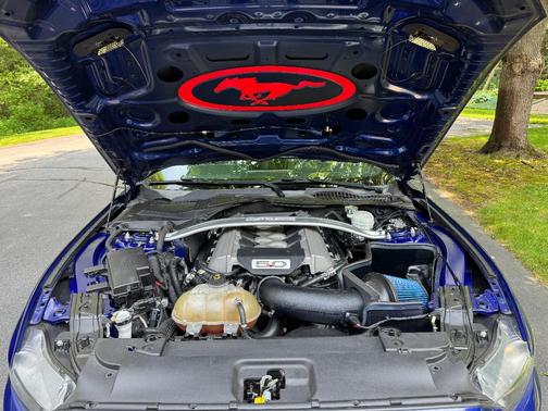 Blue 2015 Ford Mustang GT Premium