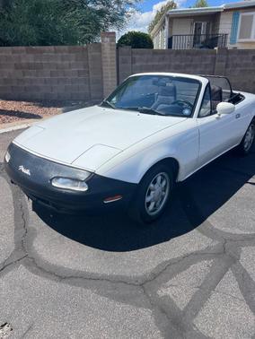 White 1992 Mazda MX-5 Miata Base