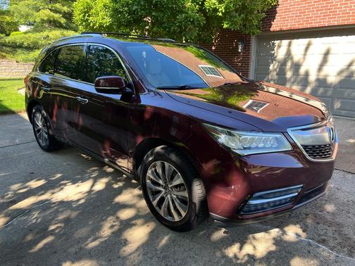 Red 2014 Acura MDX 3.5L Technology Package