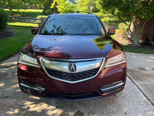 Red 2014 Acura MDX 3.5L Technology Package