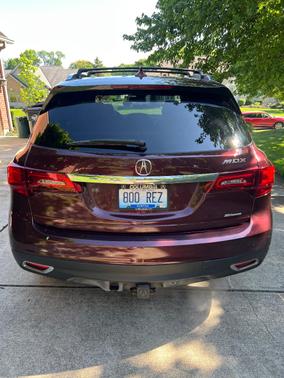 Red 2014 Acura MDX 3.5L Technology Package