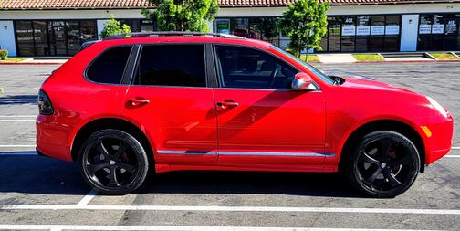 Red 2006 Porsche Cayenne Cayenne S