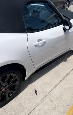 White 2018 FIAT 124 Spider Abarth