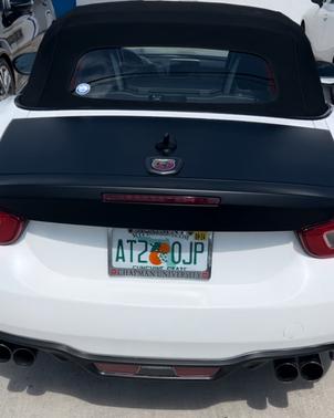 White 2018 FIAT 124 Spider Abarth