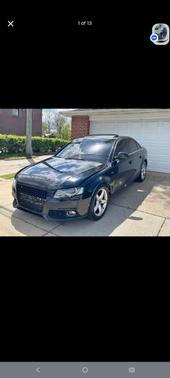 Black 2009 Audi A4 2.0T Premium quattro