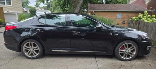 Black 2013 Kia Optima SXL