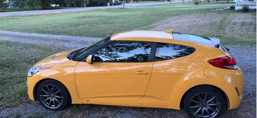 Yellow 2015 Hyundai Veloster Base
