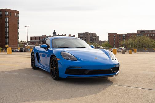 Blue 2022 Porsche 718 Cayman 718 Cayman GTS 4.0