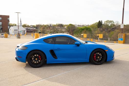 Blue 2022 Porsche 718 Cayman 718 Cayman GTS 4.0