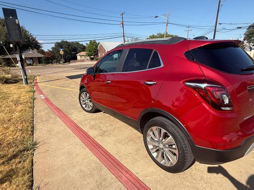 Red 2018 Buick Encore Preferred