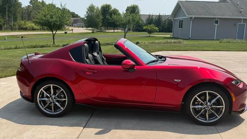 Red 2022 Mazda MX-5 Miata RF Grand Touring