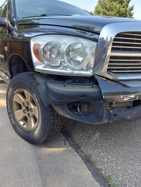 Black 2007 Dodge Ram 1500 Laramie Quad Cab