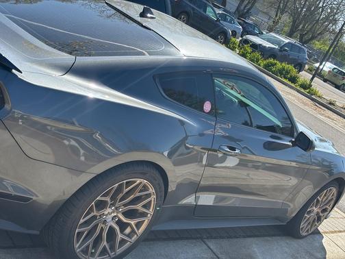 Gray 2020 Ford Mustang EcoBoost Premium