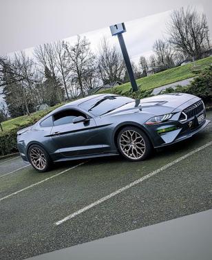 Gray 2020 Ford Mustang EcoBoost Premium