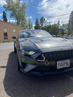 Gray 2020 Ford Mustang EcoBoost Premium