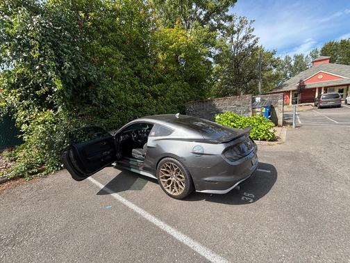 Gray 2020 Ford Mustang EcoBoost Premium