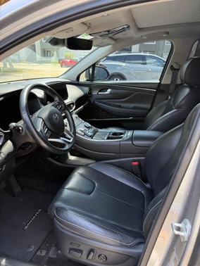Gray 2021 Hyundai SANTA FE Limited